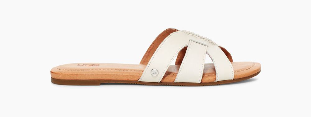 Ugg Teague - Womens Sandals - Beige - NZ (4523IFQSN)